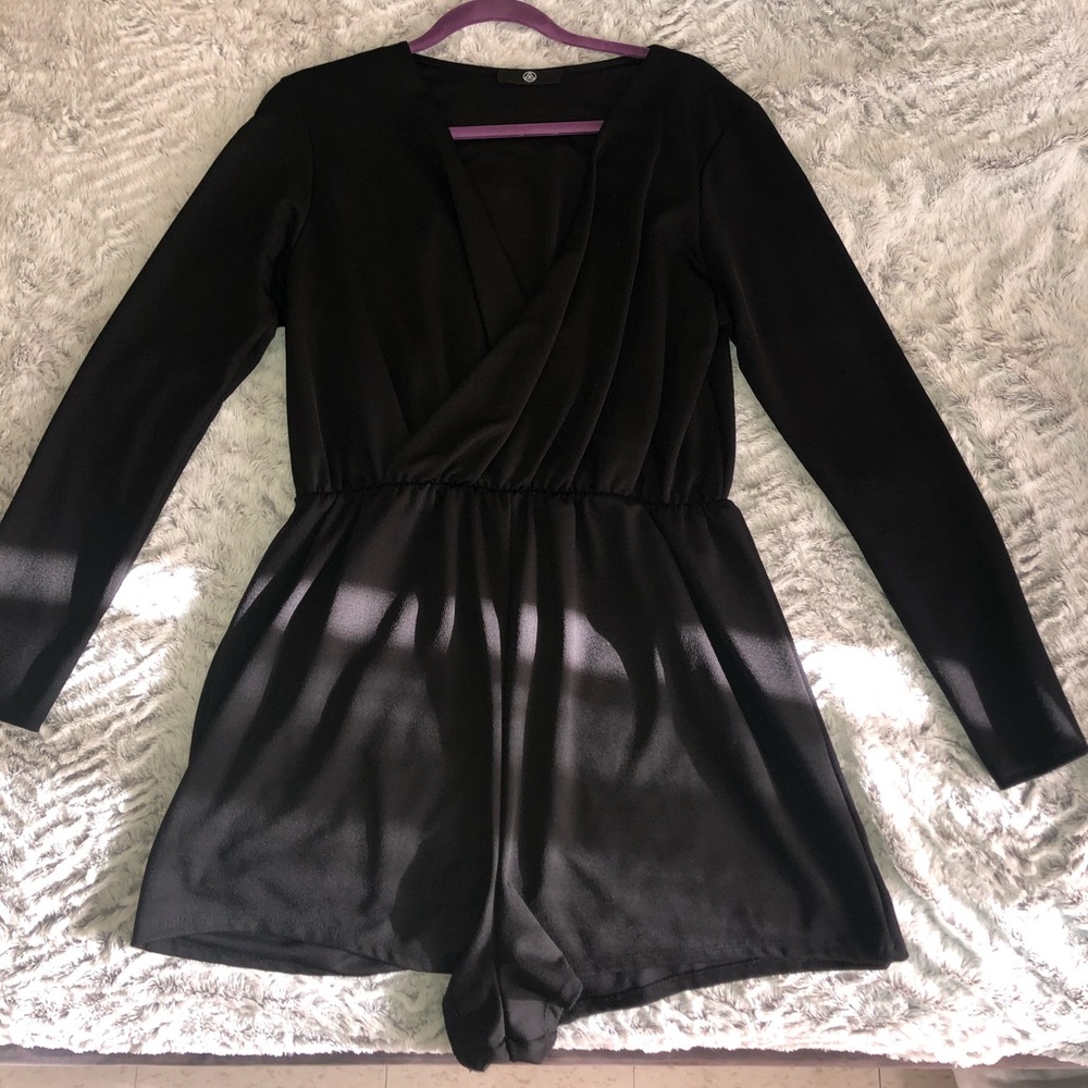 Long sleeve romper